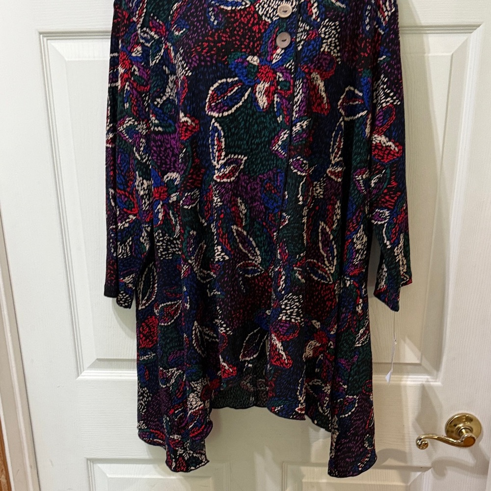 Calessa Floral Print Women's Blouse